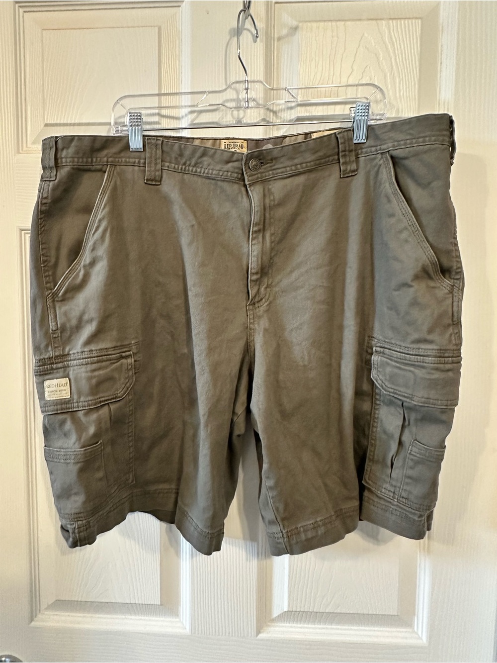 RedHead Men's Olive Cargo Shorts